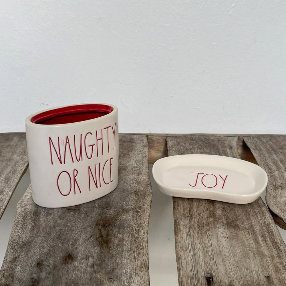 Rae Dunn “JOY” Ceramic Soap Dish - Picture 3 of 3